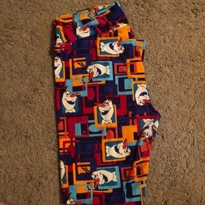 Olaf LuLaRoe leggings
